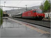 SBB Re 460 093-8 in Vevey.
19.04.2012
