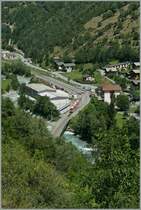 A view of the  MGB  Ackersand  Station.
22.07.2012