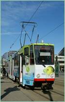A Tatra Tram in Tallinn. 06.05.2012