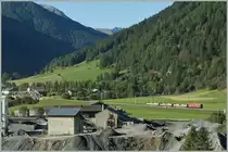 A Ge 6/6 II with a Cargo train by Zernez.
13.09.2011