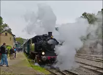 . A lot of steam in Fond de Gras on September 23rd, 2012.