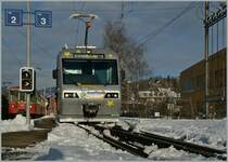 CEV Be 4/2 n� 72 in Blonay. 
09.12.12