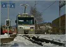 CEV Be 4/2 n� 72 in Blonay. 
09.12.12