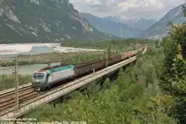 E. 412-002 EUC 44245 holder----> Tarvisio Boscoverde/Cervignano SM.nto in transit in and around Venzone (fraz. and Gemona del Friuli UD)