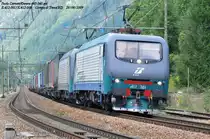 In 28/08/2009 Dual 412 (001 008 behind the head) agree to conduct the TEC 42129---->Brennero/Verona Q.E. in transit in Le Cave (BZ)





