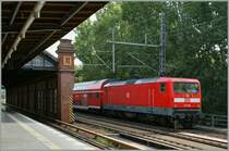 The DB 112 190 by the  Hackscher Markt.
17.09.2012