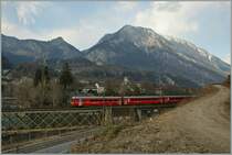 A RhB local Train by Reichenau Tamins.
15.03.2013