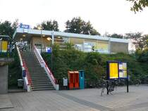 Leiden Lammenschans along the railwayline from Leiden to Woerden and Utrecht 03-08-2007.