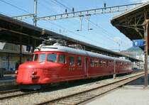 The  Churchill-Pfeil  RAe 4/8 N 1021 in Vevey.
