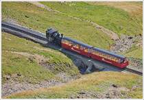 . A BRB steam train is running betwenn Oberstafel and Rothorn Kulm on September 27th, 2013.