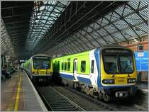 Comuter Services in the Dublin Pearese Station / Baile Átha Cliat Stáisiún na bPiarsach.
03.10.2006