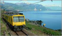 The  Train des Vignes  near Chexbres. 
12.05.2007