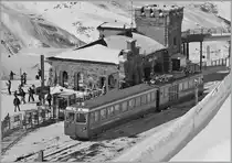 An older GGB train on the Gornergrat Summit Station.
27.02.2014