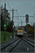 The  Fast Train  45 to Echallens is leaving Chessseaux.
05.11.2013 