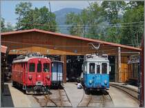 The heritage and Museum Station  Caulin  the Blonay Chamby Railway. 
01.08.2014