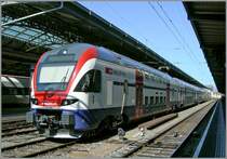 The SBB RABe 511 001  Berlin  in Lausanne.
25.05.2011