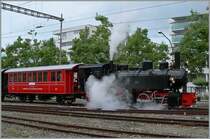 The G 2x 2/2 105 in Vevey.
27.07.2014