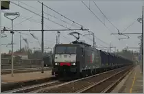 The E 189 407 (ES 64 F4 407) in Modena. 
20.09.2014
