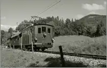 The BOB HGe 3/3 N° 29 near Chaulin.
13.09.2014