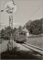 The BOB HGe 3/3 N° 29 is waiting in Chaulin.
13.09.2014