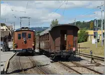 The BOB HGe 3/3 N° 29 in Blonay.
13.09.2014