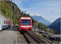 The new TMR (MC) BDeh 4/8 N° 71 (SNCF Z870) in Le Trétien.
03.10.2014