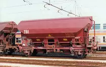 Covered Hopper Wagon SNCF in Milano, April 1995 