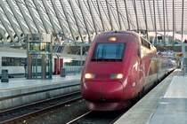 . The PBKA Thalys 4341 is arriving in Lige Guillemins on October 20th, 2014.