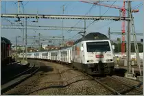 The BLS Re 465 004-0 with the  Kambly-Train by Bern Wankdorf.
05.10.2012
