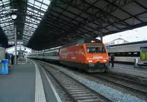 The  Easy-Jet  SBB Re 460 063-1 in Lausanne. 
01.01.2015