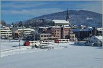 TPF local train by Châtel St Denise.
21.01.2015