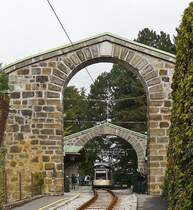 . The summit station of the Pstlingbergbahn in Linz pictured on September 14th, 2010.