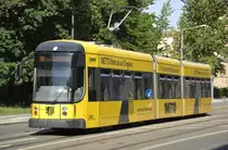 DVB 2604 in Friedrichstraße, Dresden.

Date: 7. June 2014.