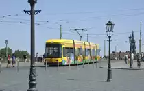 DVB 2525 on the Agustusbridge in Dresden.

Date: 7. June 2014.