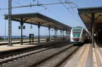 ME 068 Trenitalia in Taormina-Giardini. Date: 2. July 2013.