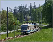 A SSIF ABe 4/6 near Gagnone-Orcesco. 13.05.2015