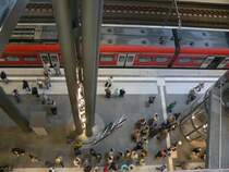 In the new main station of Berlin - Hauptbahnhof (formerly Lehrter Stadtbahnhof). 2006