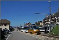 A MOB Panoramic service is leaving Chernex Station.
27.03.2017