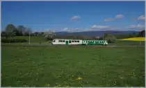 A BAM local train from l'Isle to Apples near Apples.
14.04.2017