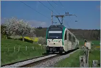 A BAM local train on the way to L'Isle near Apples.
11.04.2017
