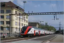 The new SBB IC /IR RABe 502 in Vevey.
11.04.2017