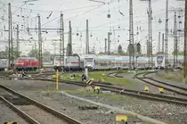 View from Leipzig Central Station direction north (April 29th 2017).