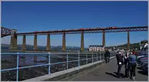 A Virgin Train East Coast HST 125 Class 43 on the Forth Bridge. 
03.05.2017 