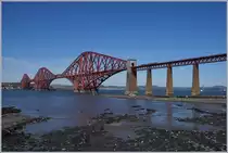 A Scotrail Class 158 on the 2523 meter long Forth Bridge. 
03.05.2017