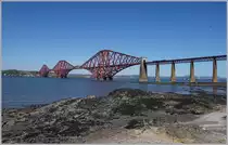 A Scotrail Class 158 on the Forth Bridge. 
03.05.2017