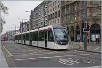 A Edinbrugh tram in the Princes Street.
02.05.2017