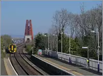 The Scotrail 158 732 and the Forth Bridge by Dalmeny.
03.05.2017