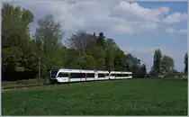 Thurbo GTW RABe 526 by Mammern.
23.04.2017