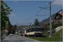 A MOB GDe 4/4 with a Panoramic Express by Fontanivent.
03.04.2017 