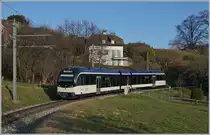 CEV MVR GTW ABeh 2/6  SURF  by St-Legier Gare.
27.02.2017